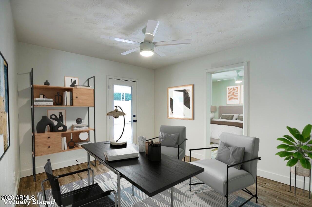 2509 East Coolidge Street Phoenix, AZ 85016 - Photo 7 of 30 Den as Office Virtually Staged