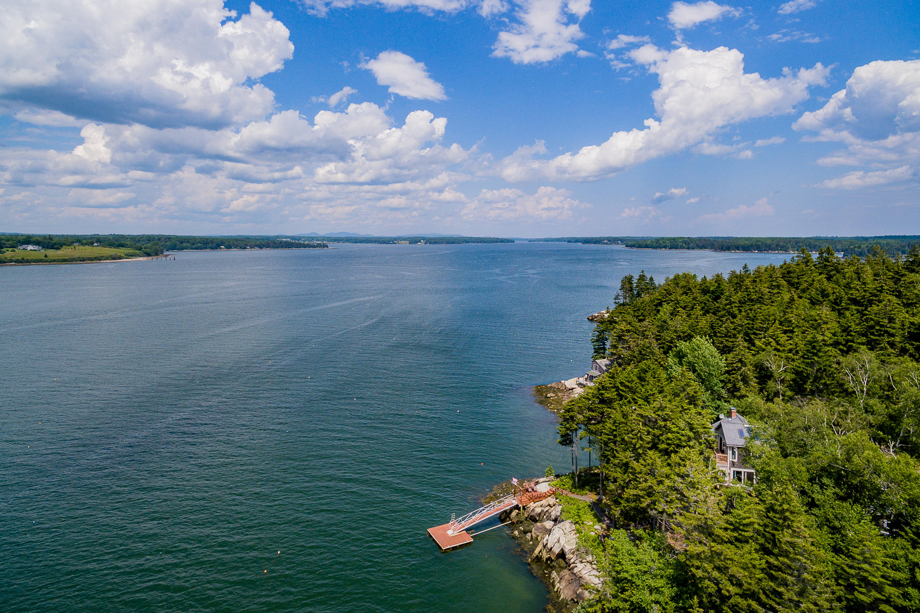 241 Otis Point Road Tenants Harbor, ME 04860 - Photo 1 of 52 241OtisPoint_15_S_Aerial_print