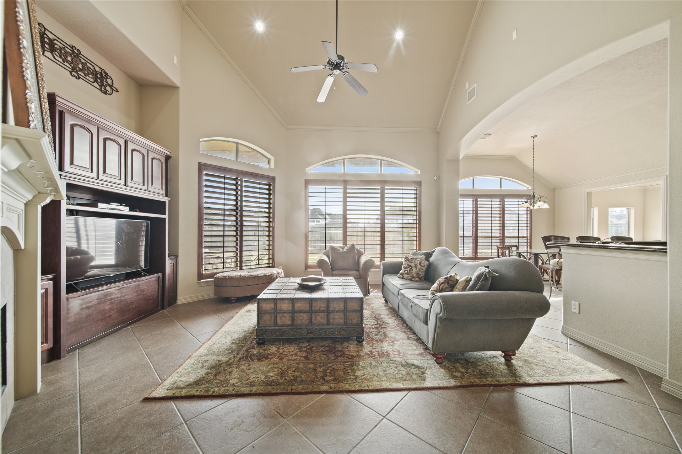 3414 Rue Orleans Missouri City, TX 77459 - Photo 14 of 46 a living room with furniture and floor to ceiling windows
