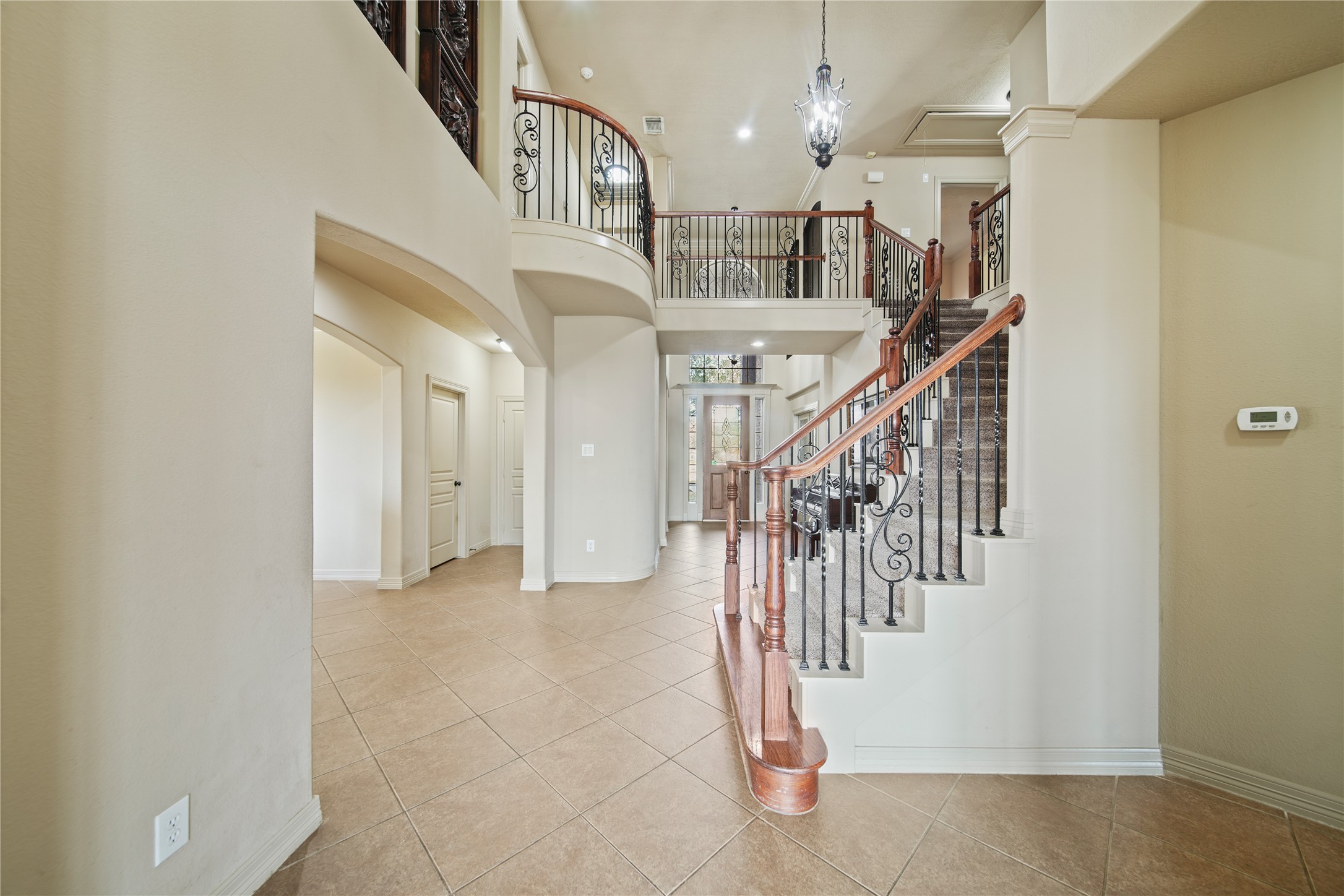 3414 Rue Orleans Missouri City, TX 77459 - Photo 8 of 46 a view of entryway and hall with wooden floor
