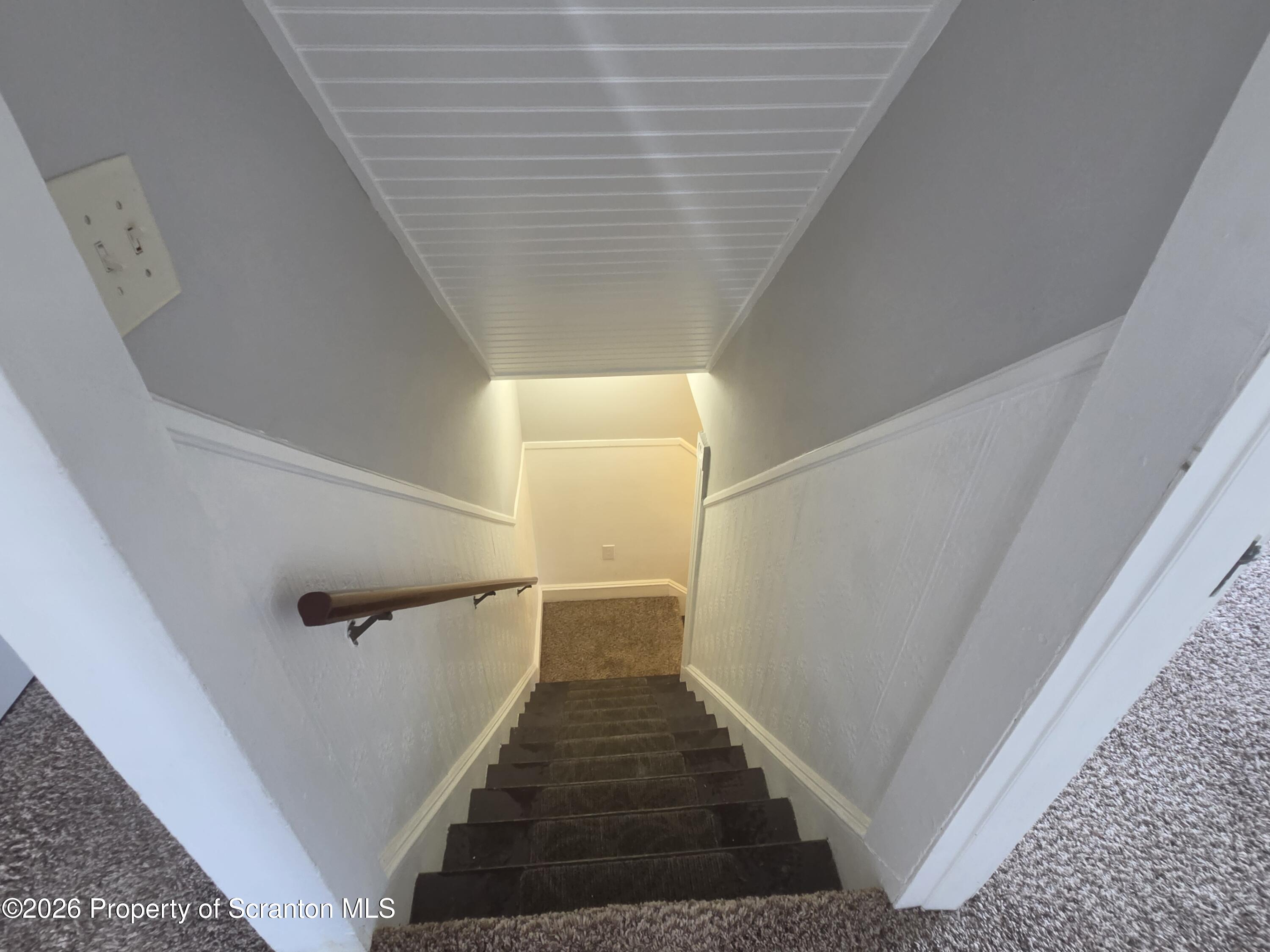409 Butler Street Dunmore, PA 18512 - Photo 23 of 33 Stairwell to 3