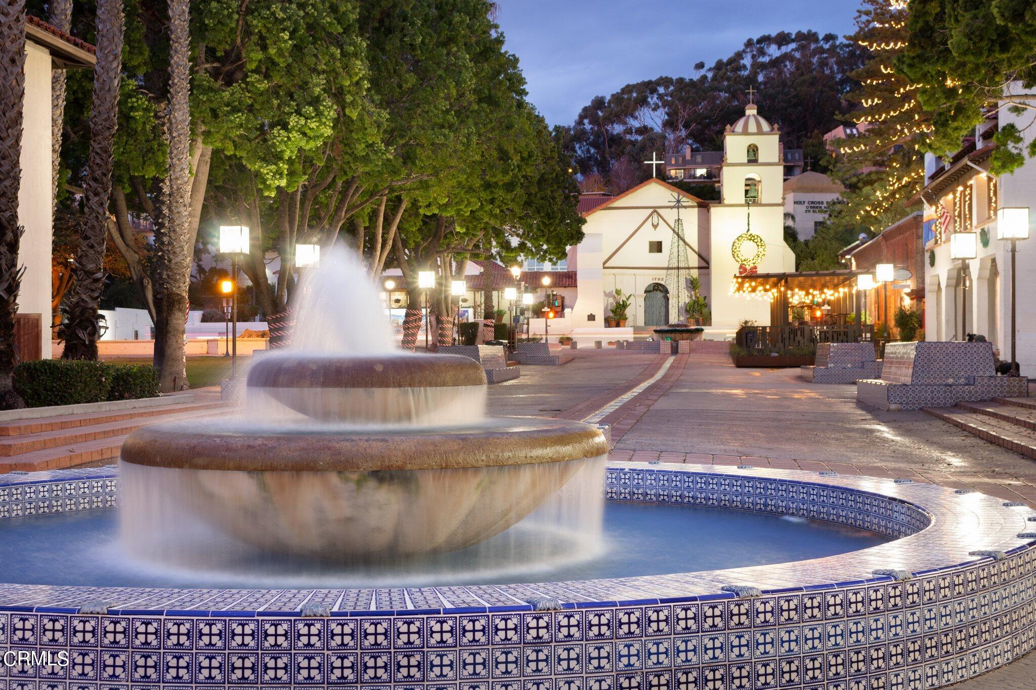 628 Whitecap Drive Ventura, CA 93003 - Photo 26 of 30 a view of a fountain in front of a building