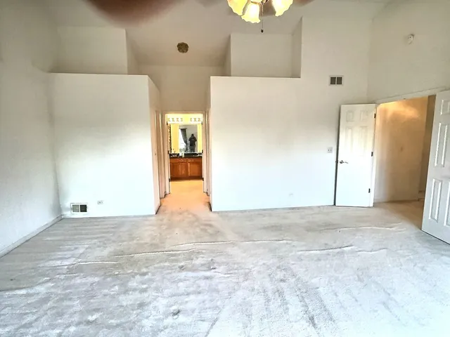 a view of empty room