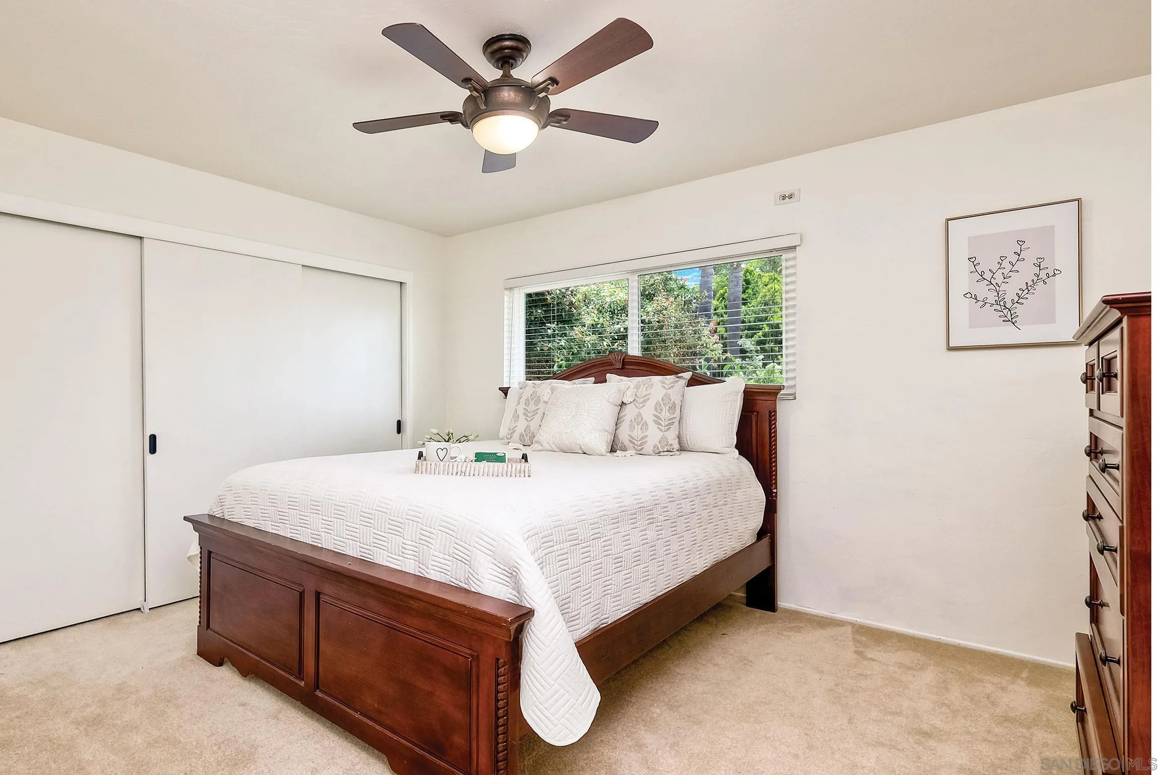 1996 Valley Rim Road El Cajon, CA 92019 - Photo 53 of 74 a bed room with a bed and a large window