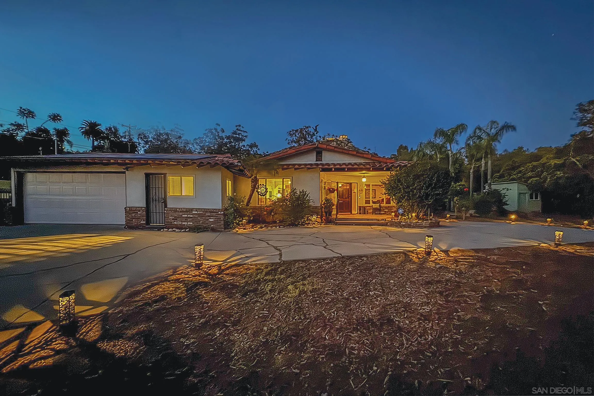 1996 Valley Rim Road El Cajon, CA 92019 - Photo 67 of 74 a front view of a house with a yard