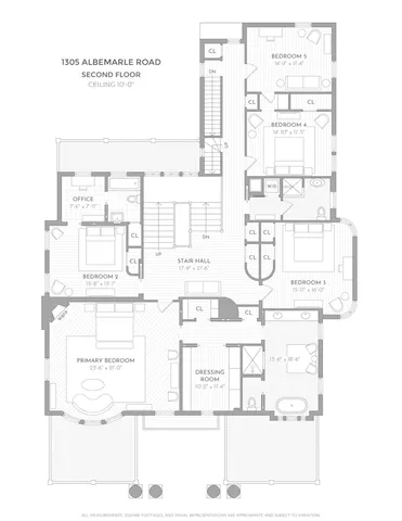 $11,495,000 | 1305 Albemarle Road | Prospect Park South