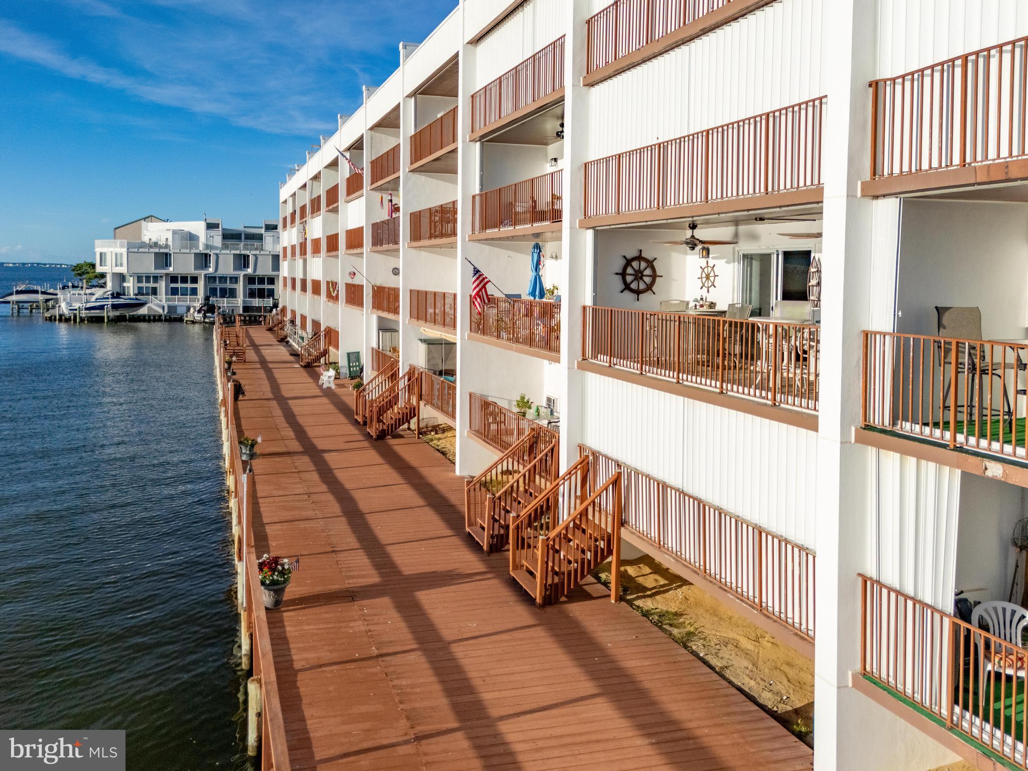 745 Mooring Road, Unit 202 Ocean City, MD 21842 - Photo 5 of 62 Deck on the Bay