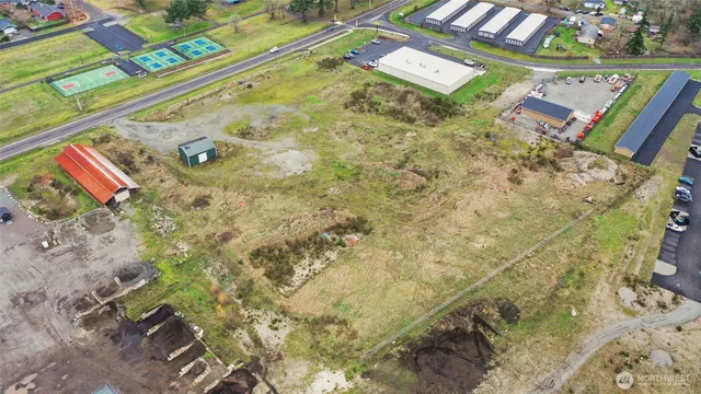 a view of a lake with a mountain