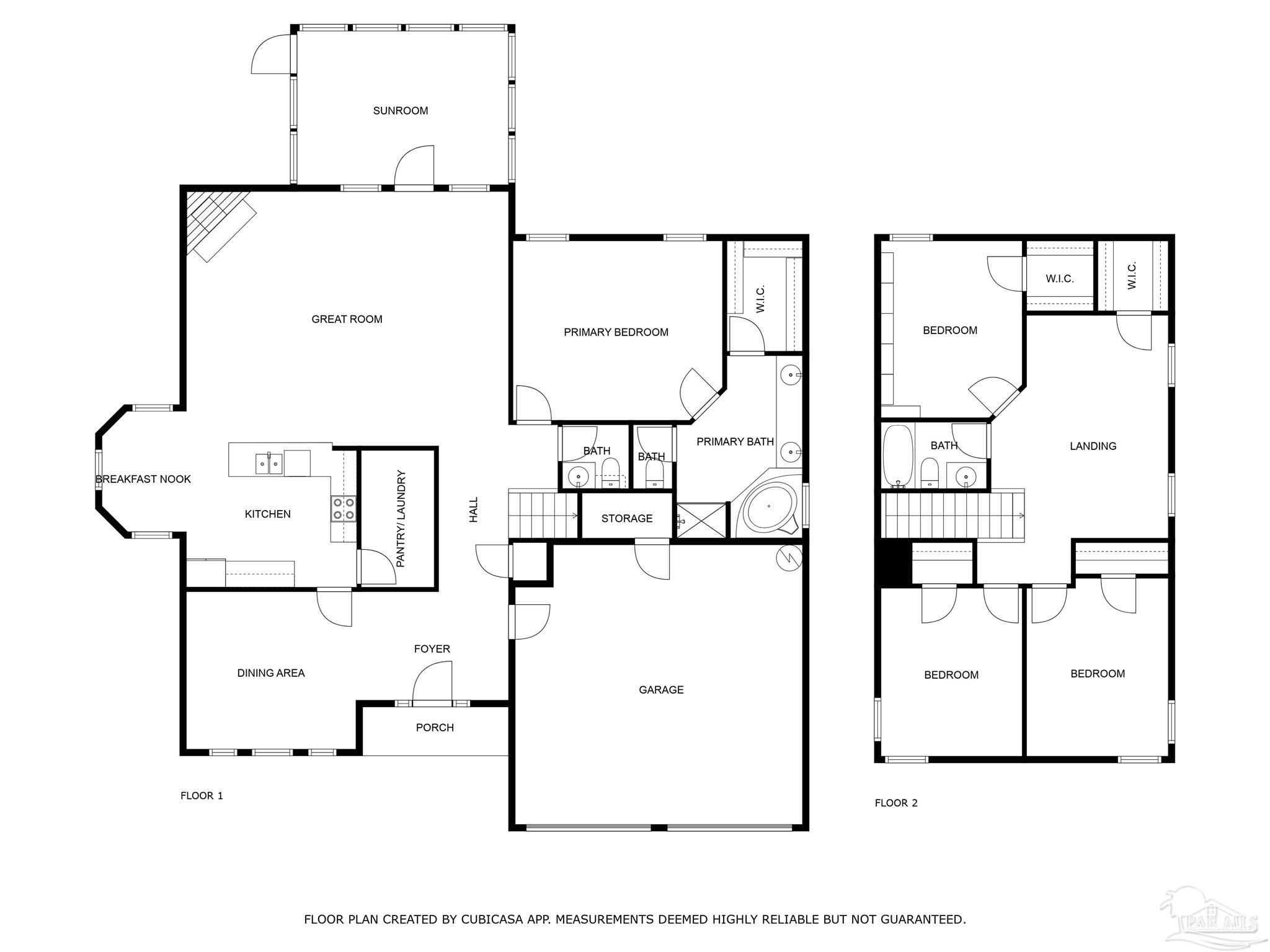 3485 Ashmore Lane Pace, FL 32571 - Photo 49 of 49 a picture of a floor plan
