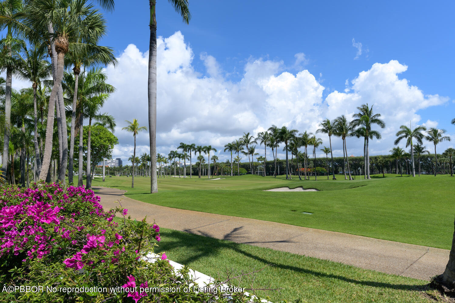 201 Pendleton Avenue Palm Beach, FL 33480 - Photo 19 of 22 a view of a golf course with a fountain