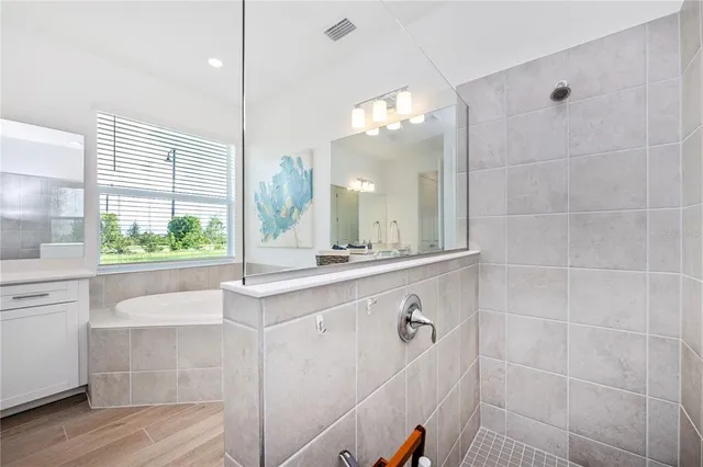 a view of an ocean from a building