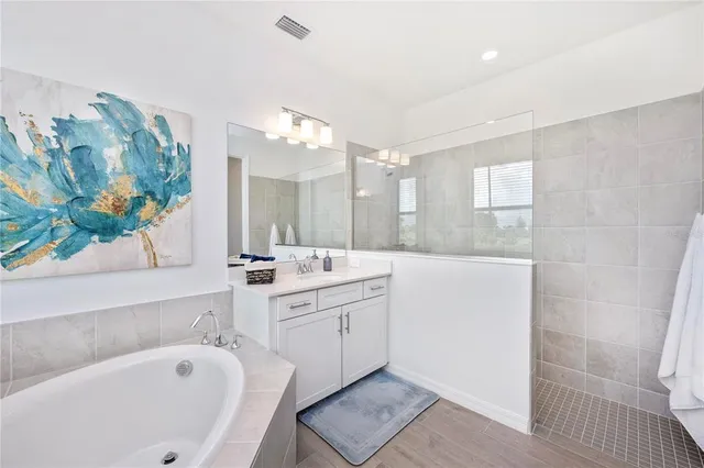 a view of an ocean and beach