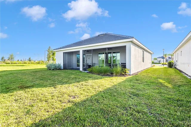 a front view of a building with street view
