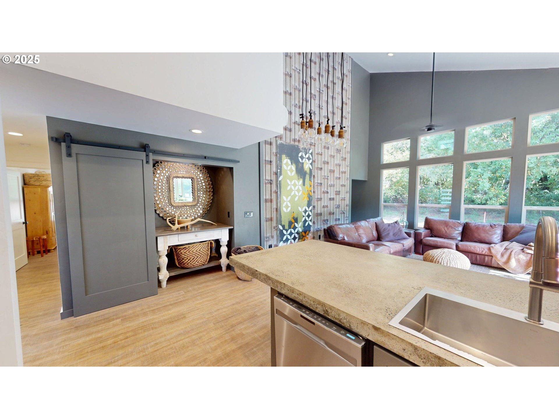 95789 Saunders Creek Road Gold Beach, OR 97444 - Photo 19 of 48 Kitchen/Living Room