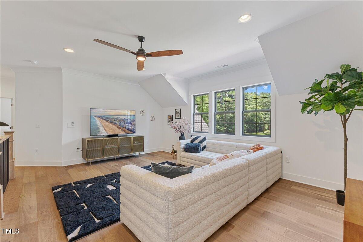 8420 Bells Lake Road Apex, NC 27539 - Photo 45 of 65 a living room with furniture and a potted plant