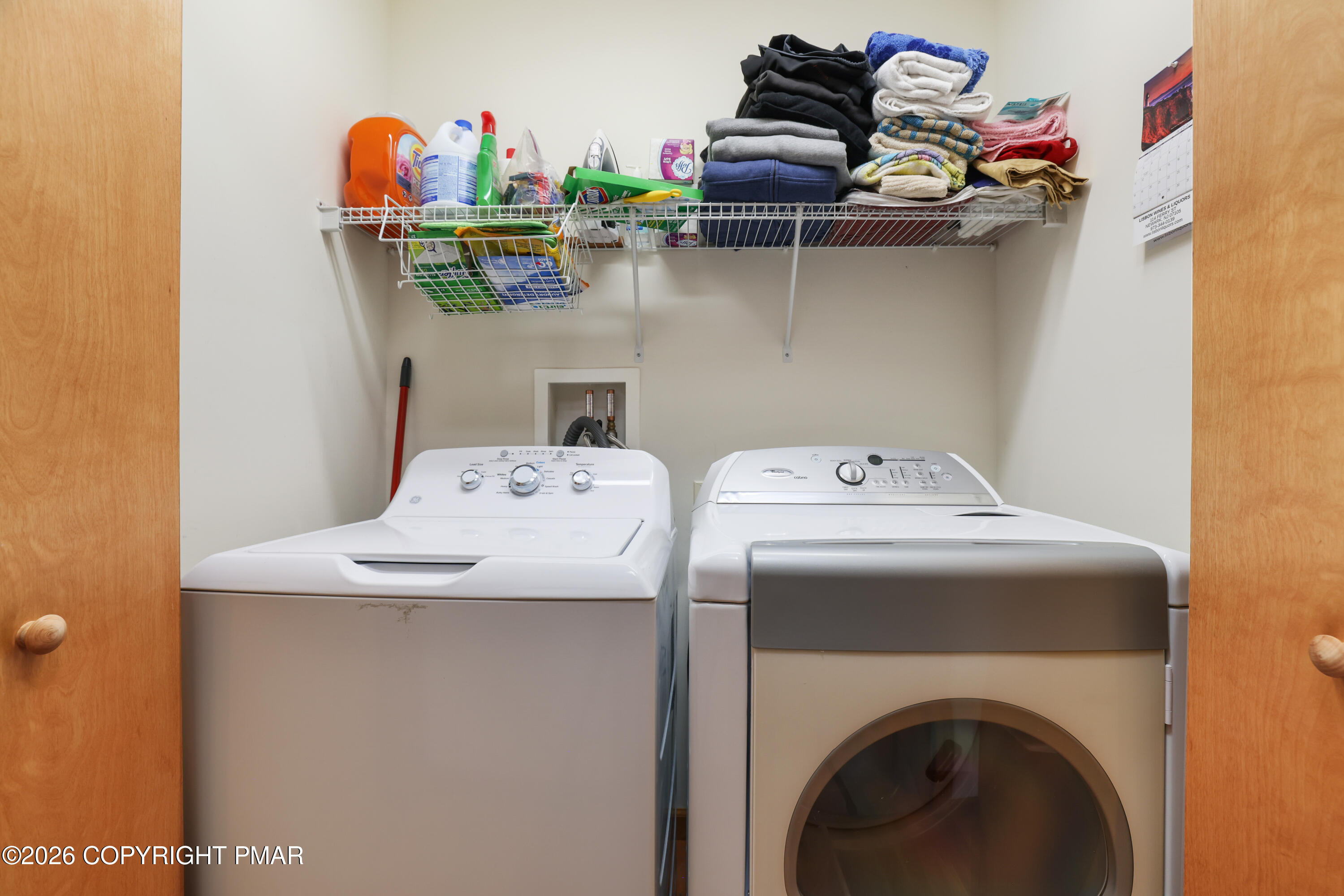 3176 Bluebird Drive Bushkill, PA 18324 - Photo 26 of 50 a utility room with dryer and washer