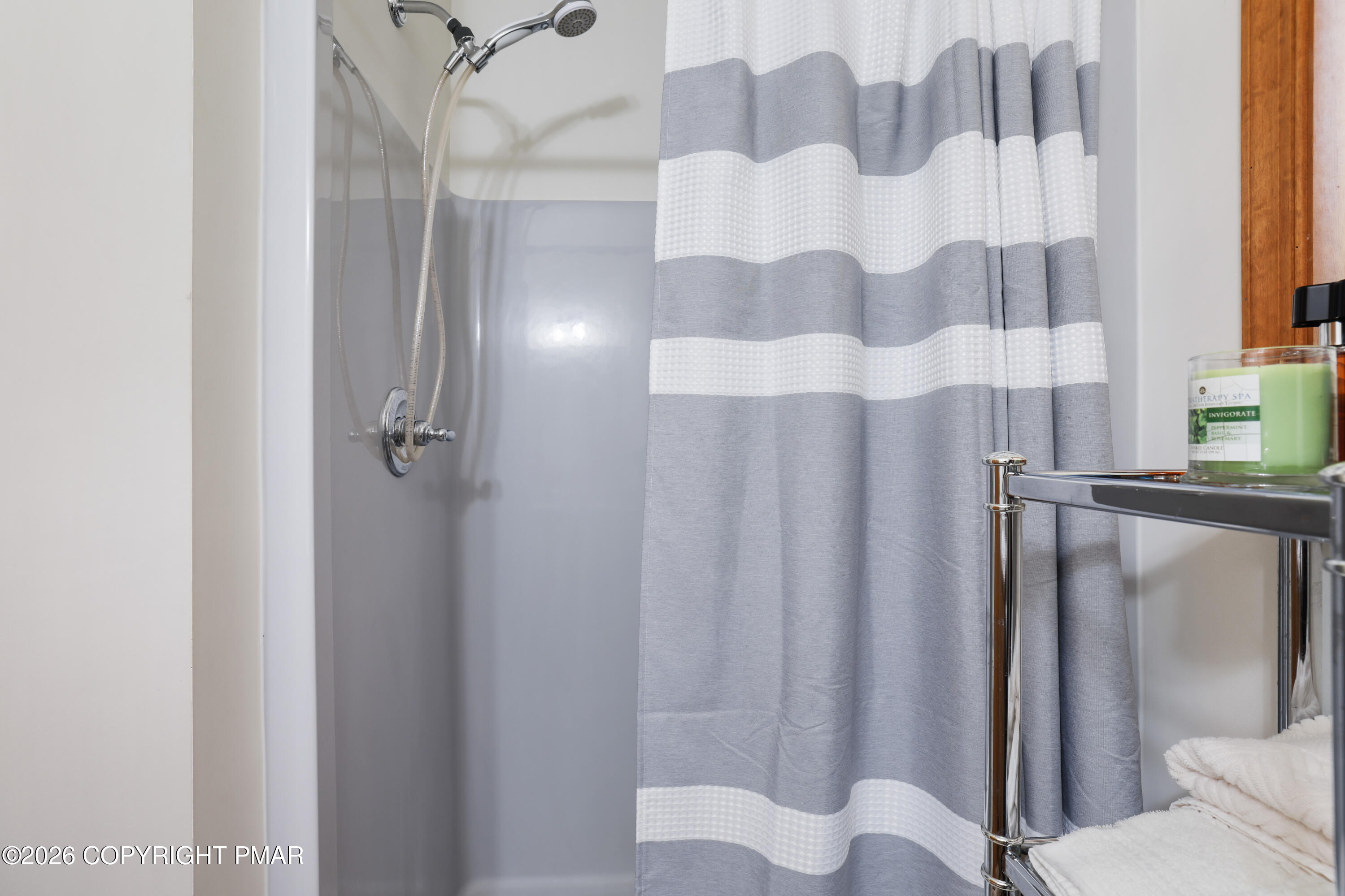 3176 Bluebird Drive Bushkill, PA 18324 - Photo 38 of 50 a bathroom with a sink and mirror
