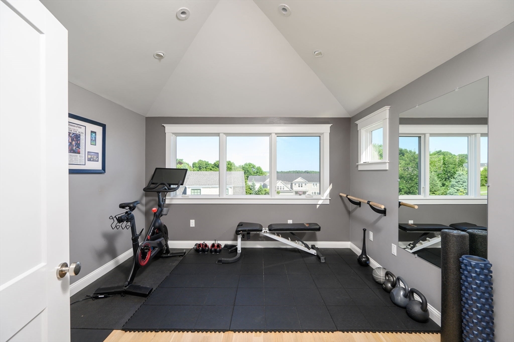 34 Highview Drive Hingham, MA 02043 - Photo 31 of 40 a view of a workspace with furniture and a window