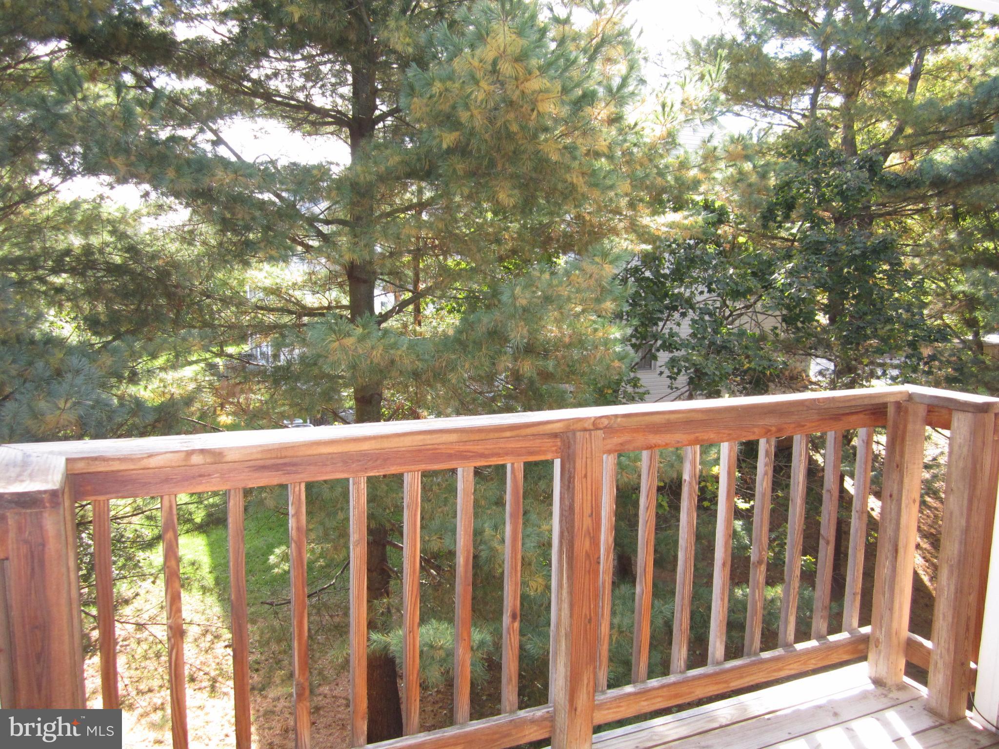17 Bridle Lane, Unit 72 Baltimore, MD 21236 - Photo 20 of 22 a wooden fence with trees in the background