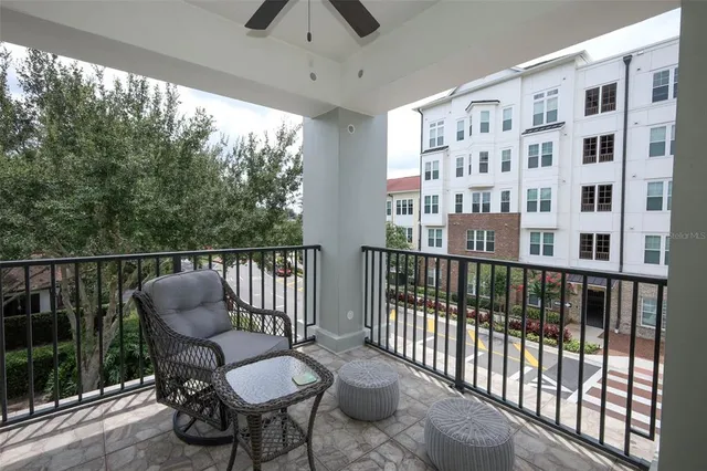 a front view of a building with many windows