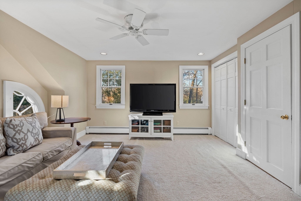 21 Rockridge Road Wellesley, MA 02481 - Photo 14 of 18 a living room with furniture and a flat screen tv