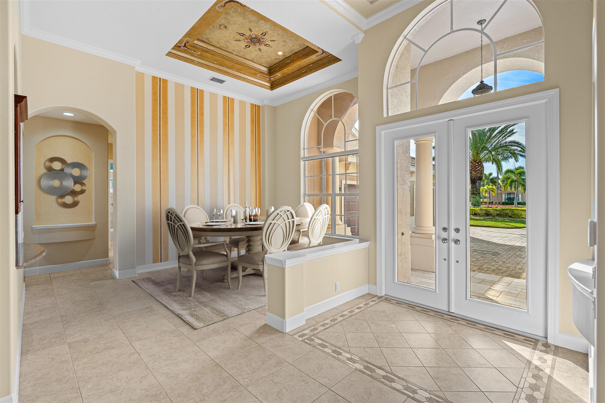 2863 BELLWIND Circle Rockledge, FL 32955 - Photo 13 of 79 a view of a dining room with furniture and a window