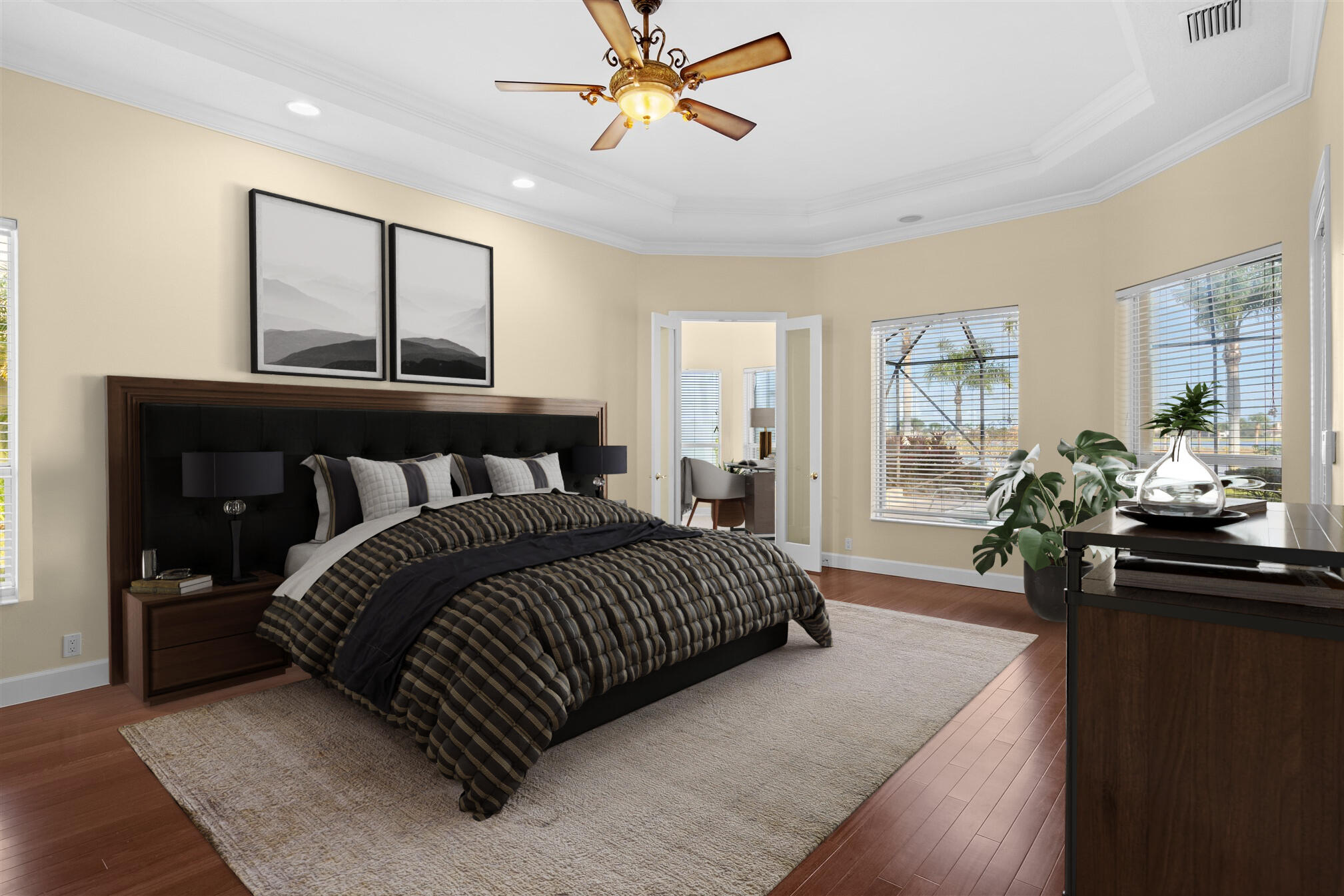 2863 BELLWIND Circle Rockledge, FL 32955 - Photo 38 of 79 a bedroom with a bed and window