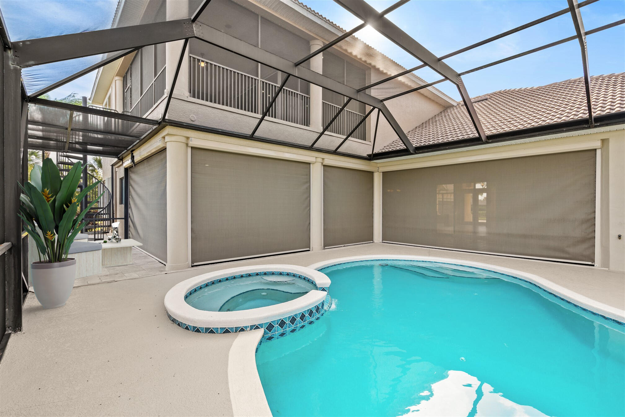 2863 BELLWIND Circle Rockledge, FL 32955 - Photo 59 of 79 a bathroom with a tub and shower