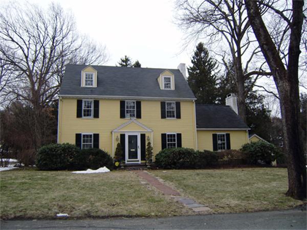 20 Sumner Road Wellesley, MA 02481 - Photo 1 of 1 a front view of a house with a yard