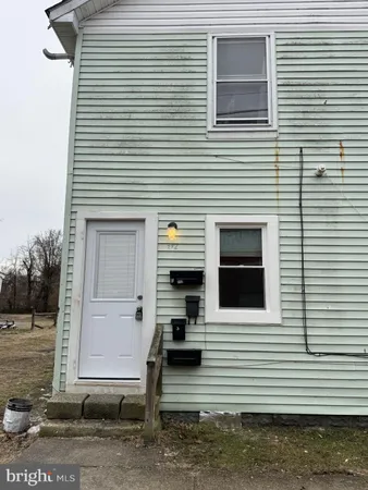 a view of a house with a door
