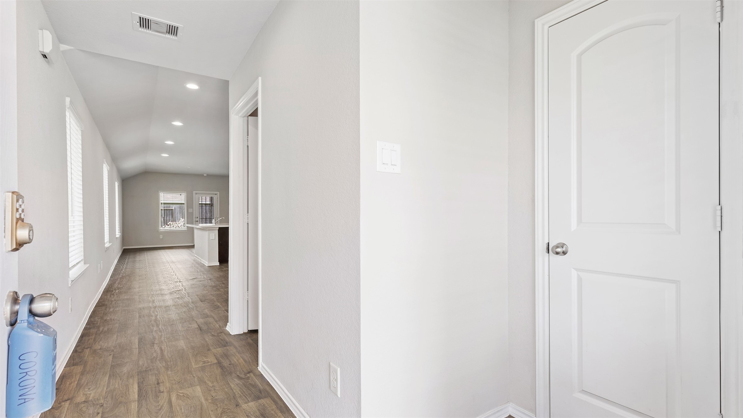 2311 Silver Plume Lane Spring, TX 77373 - Photo 22 of 24 a view of hallway with wooden floor
