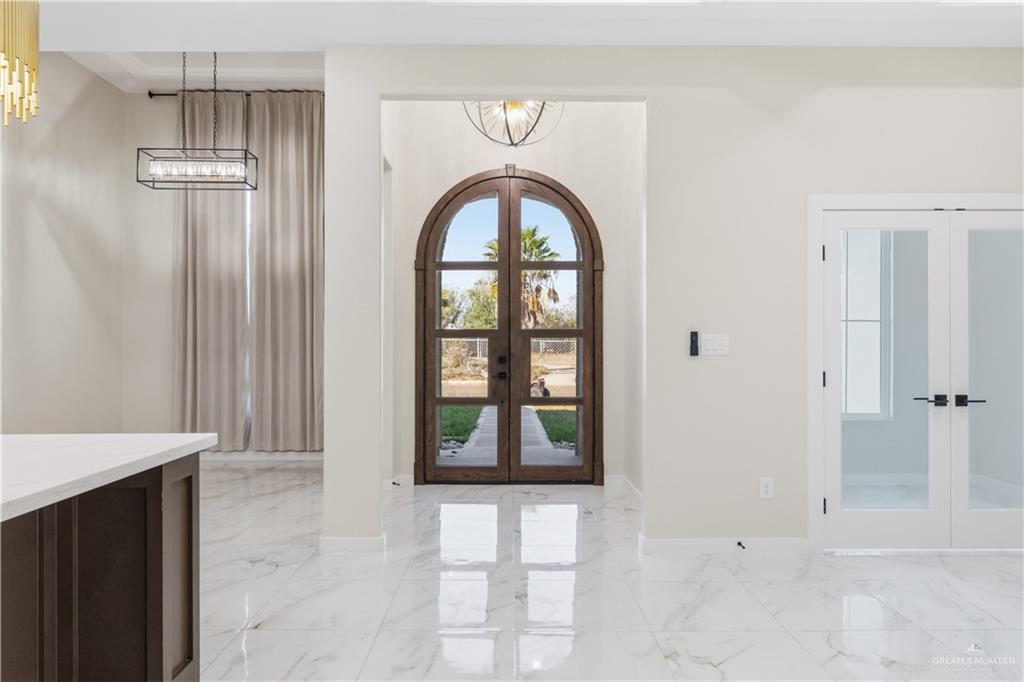 3509 Astrid Street Mission, TX 78574 - Photo 4 of 30 a view of an entryway with a fireplace