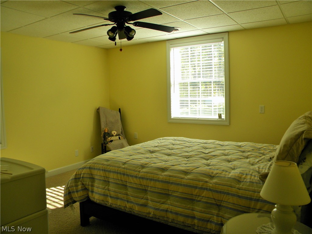 3020 Explorer Road Southwest Carrollton, OH 44615 - Photo 12 of 23 Cheery Lower Level bedroom with walk-in closet