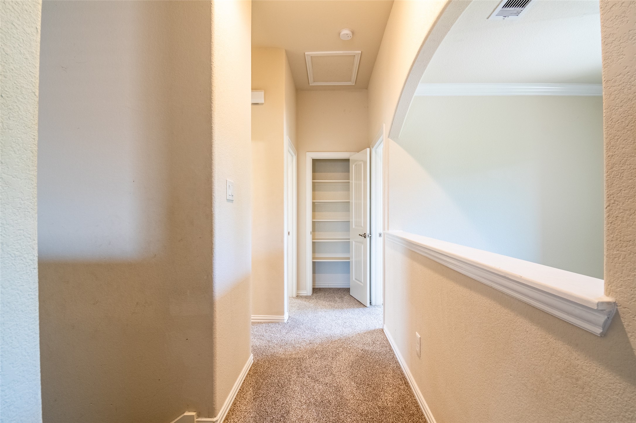 1610 Juniper Knoll Way Conroe, TX 77301 - Photo 34 of 41 a view of hallway with stairs