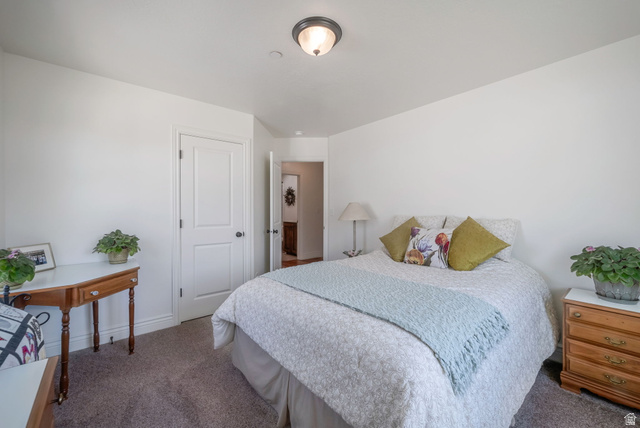 1288 North Horizon View Loop Elk Ridge, UT 84651 - Photo 22 of 40 Carpeted bedroom with baseboards