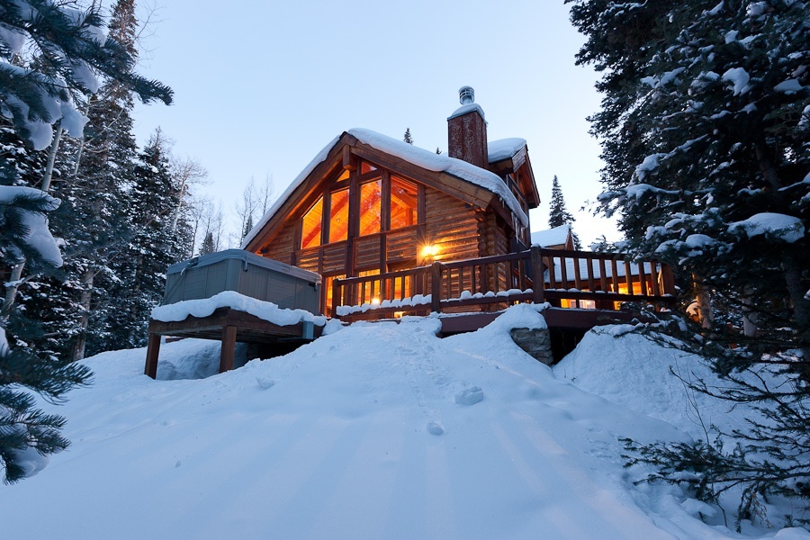 687 Fox Farm Road Telluride, CO 81435 - Photo 12 of 16 Exterior Lit Up