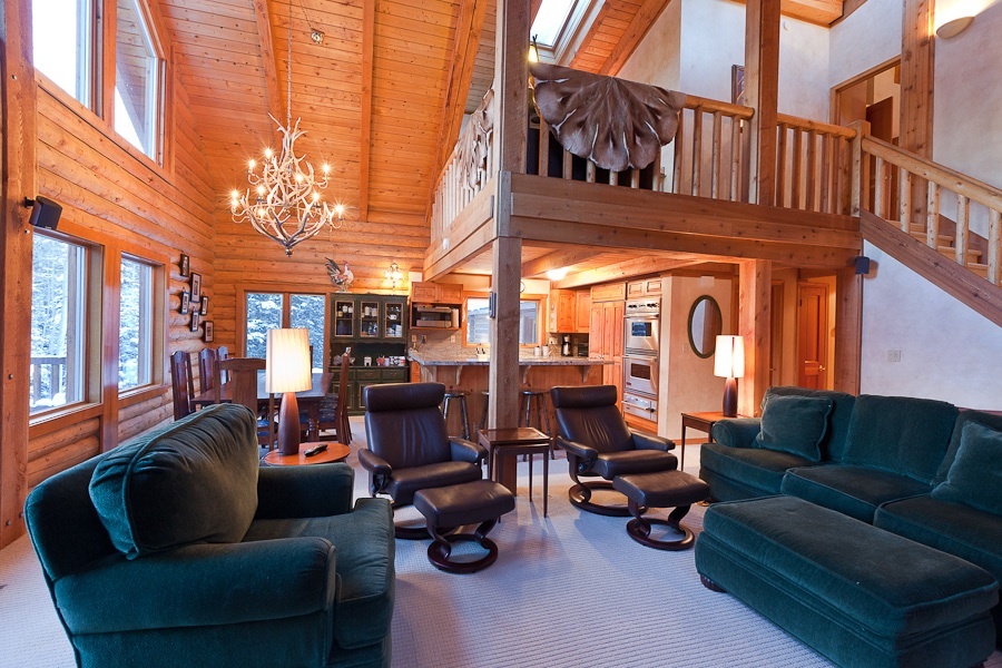 687 Fox Farm Road Telluride, CO 81435 - Photo 3 of 16 Family Room with Upstairs
