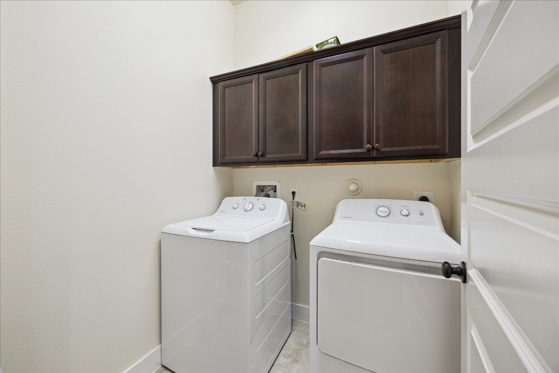 17011 Seminole Ridge Drive Cypress, TX 77433 - Photo 30 of 33 Utility room- washer and dryer stay with the home