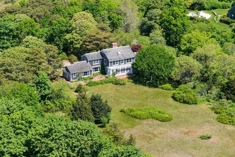 74 Sears Point Road Chatham, MA 02633 - Photo 2 of 21 an aerial view of a house with a yard