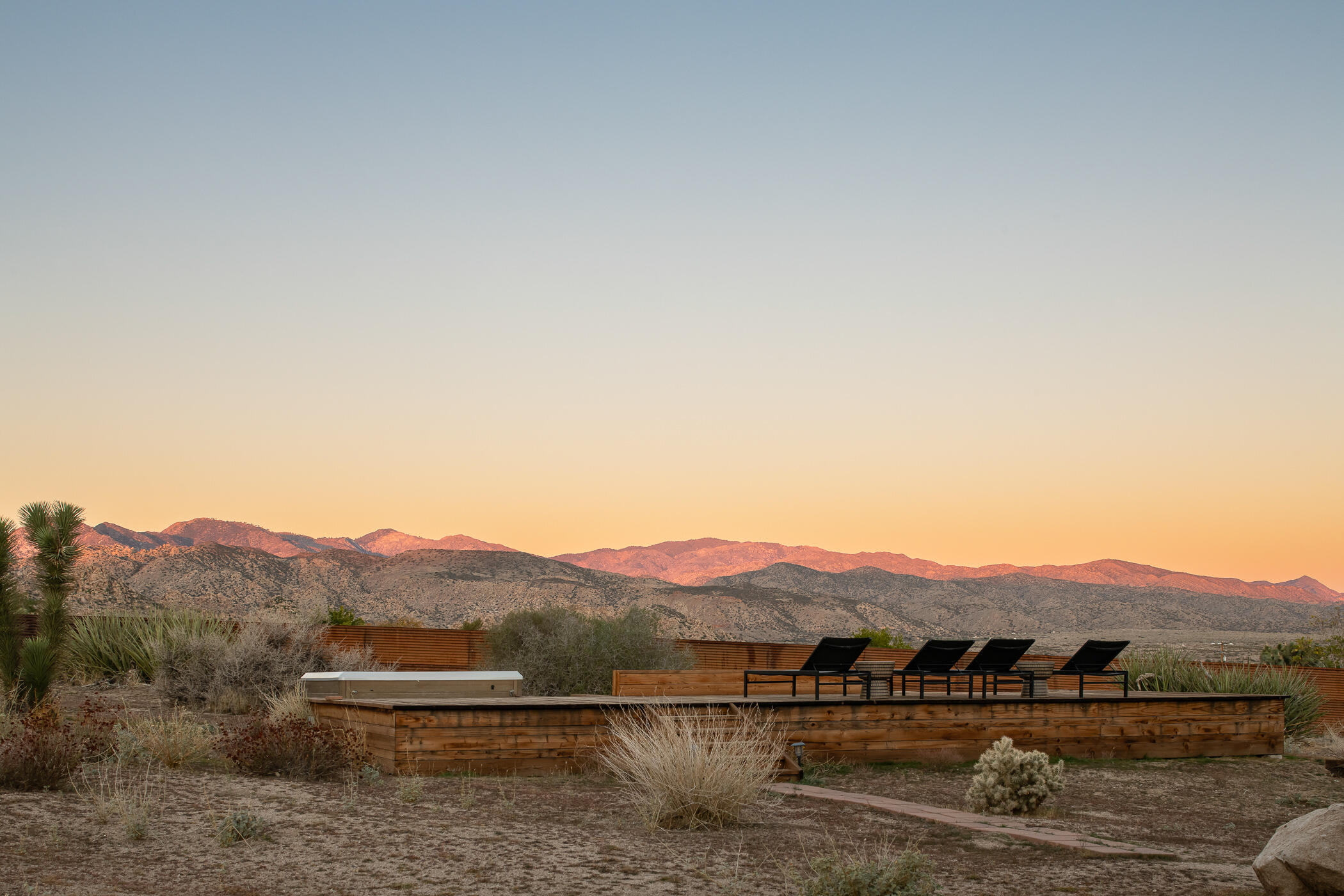 5544 Roy Rogers Road Pioneertown, CA 92268 - Photo 33 of 35 a view of house with mountain view
