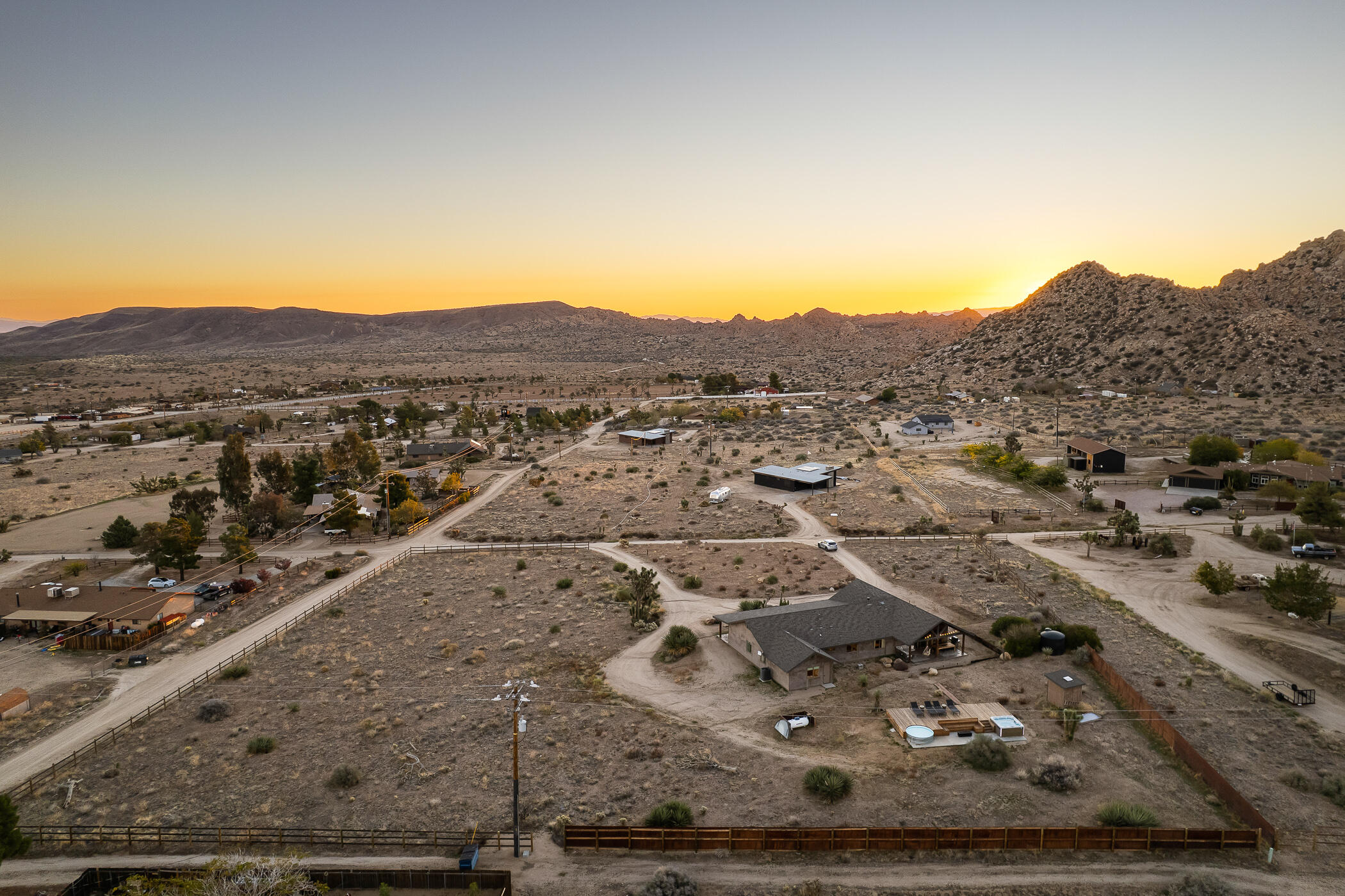 5544 Roy Rogers Road Pioneertown, CA 92268 - Photo 35 of 35 a view of a city with mountain