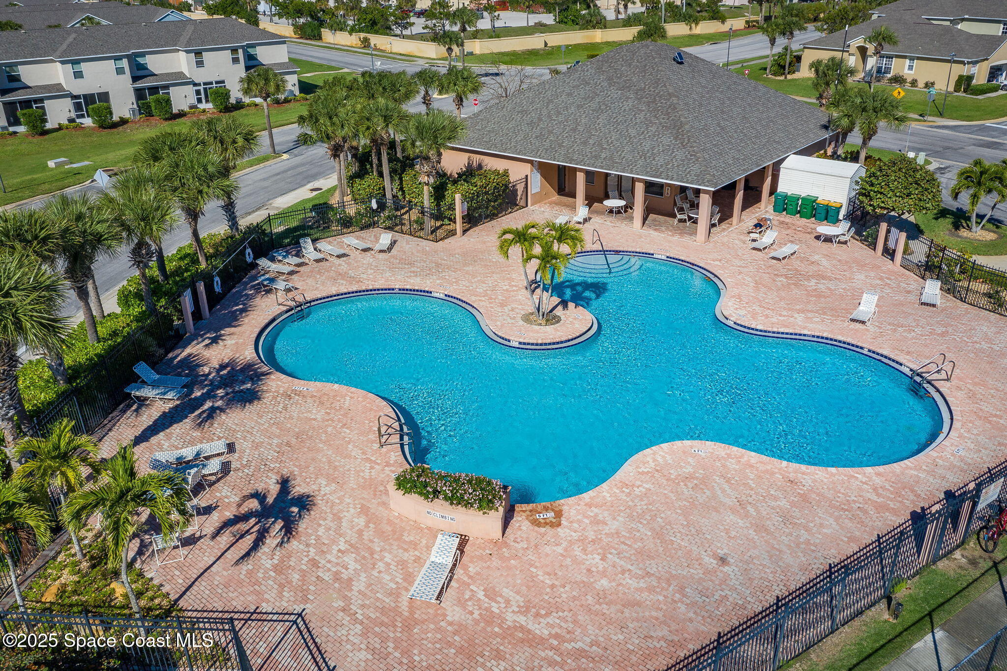 165 Calico Lane Indialantic, FL 32903 - Photo 24 of 25 an aerial view of a house having outdoor space
