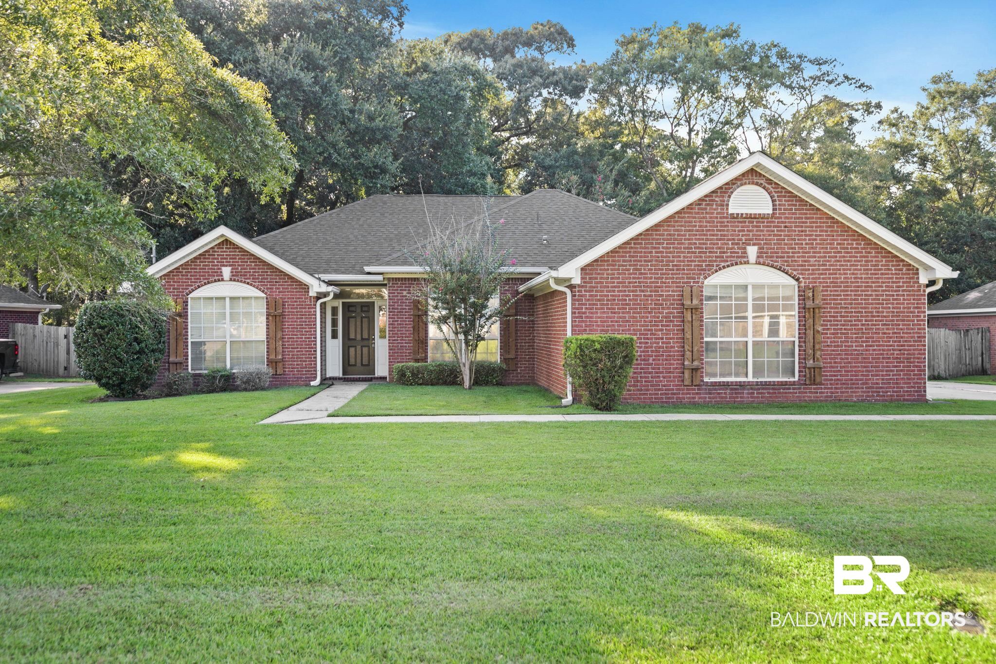 10550 Patrick Avenue Grand Bay, AL 36541 - Photo 1 of 43 Single story home featuring a front yard