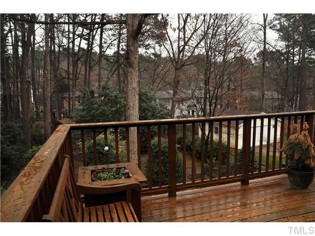7528 Fiesta Way Raleigh, NC 27615 - Photo 20 of 22 a view of balcony with furniture