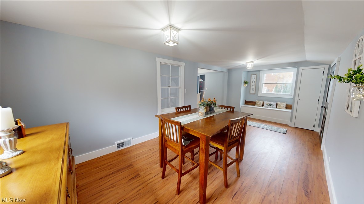 1331 Churchill Road Lyndhurst, OH 44124 - Photo 20 of 35 Family Rm featuring lofted ceiling and light hardwood / wood-style floors