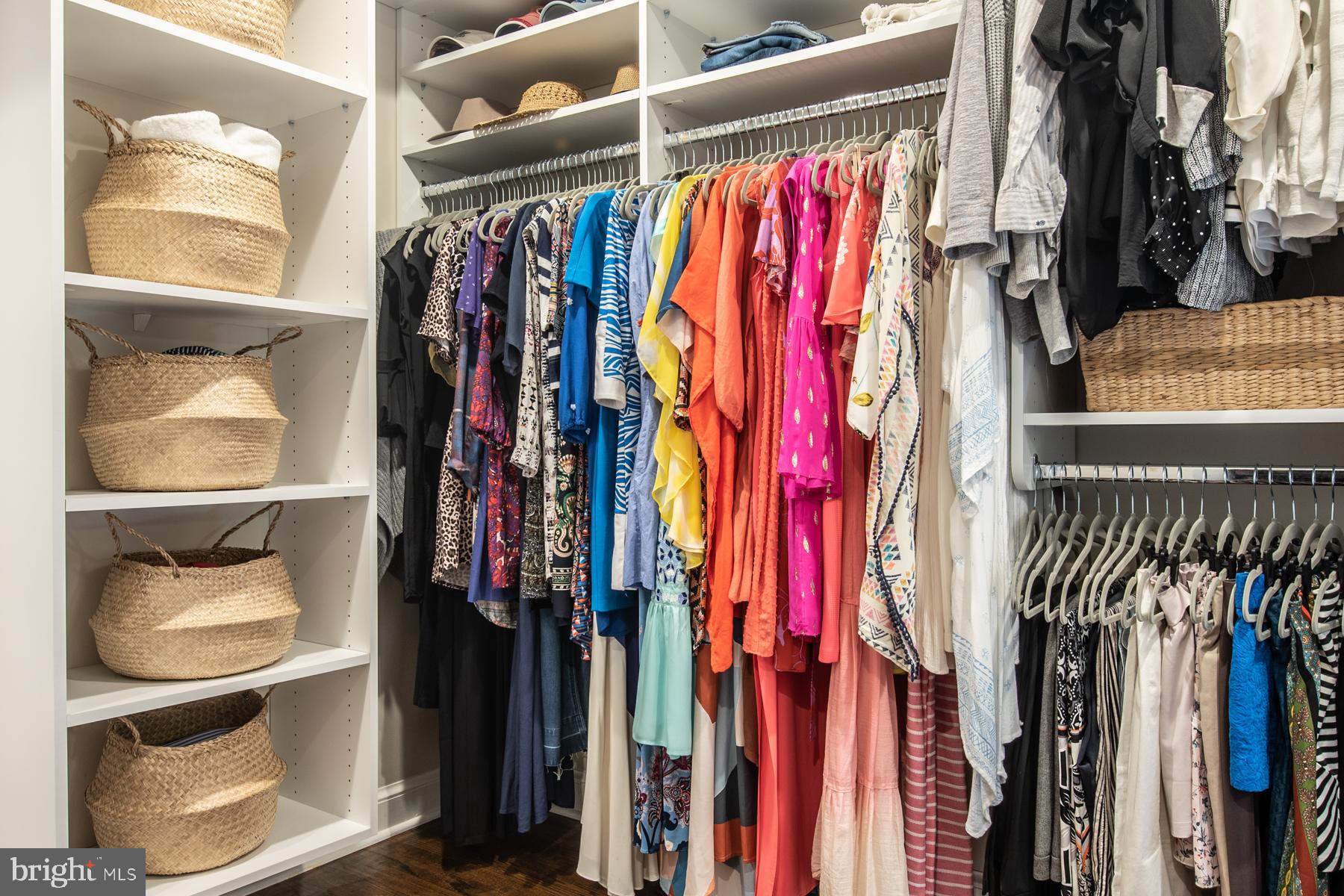 7817 Elba Road Alexandria, VA 22306 - Photo 22 of 49 Custom Cabinetry in Walk-in Closet