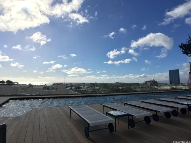 a tall building sitting on the side of a street