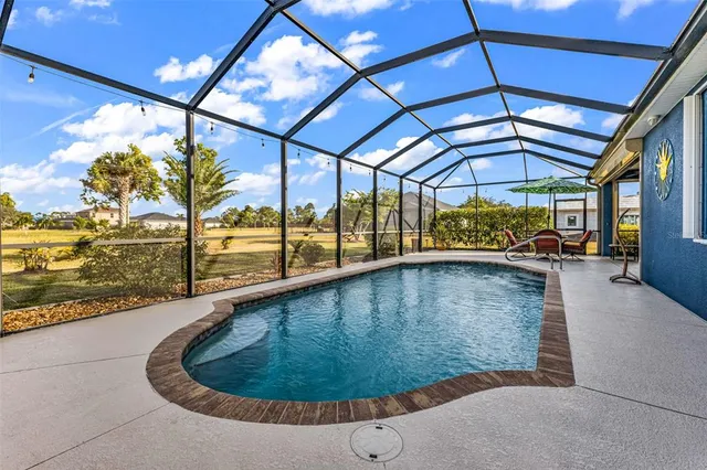 a view of a indoor swimming pool