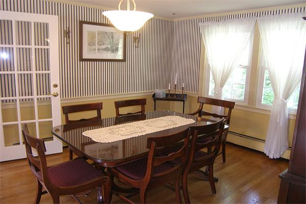 25 Jeffrey Road Wayland, MA 01778 - Photo 8 of 16 a dining room with furniture and window