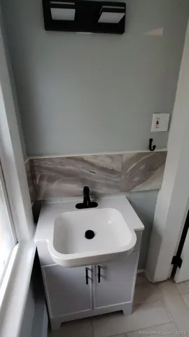 a close view of sink in the kitchen